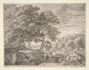 The Little Angels on the Hill, from the set The Flight into Egypt