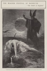 The Wagner Festival at Bayreuth: the Death of Siegfried