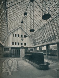 The Great Hall, Bank of Rotterdam, The Hague by Hermann Friedrich Mertens