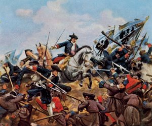 The Battle of Turin by Hermann Joseph Wilhelm Knackfuss