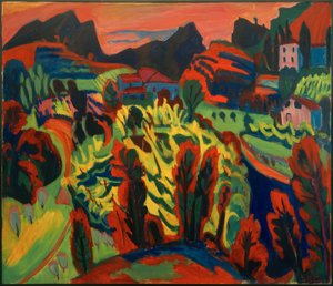 Ticino Mountain Landscape