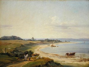 Coastal Landscape by Hermann Soltau