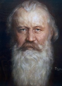 Portrait of Johannes Brahms