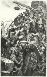 Alexander the Great Laying Siege to Tyre, 332 BC