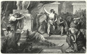 Brutus Over the Body of Julius Caesar, 44 BC by Hermann Vogel
