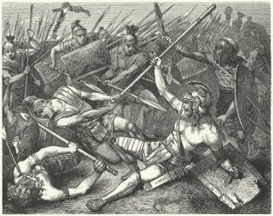 Death of Spartacus, 71 BC