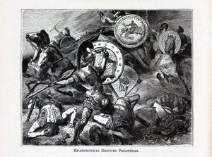 Epaminondas Rescues Pelopidas, 1882