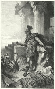 Gaius Marius in Exile Among the Ruins of Carthage by Hermann Vogel