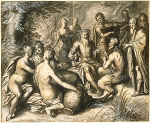 The Judgment of Midas by Hermann Weyer