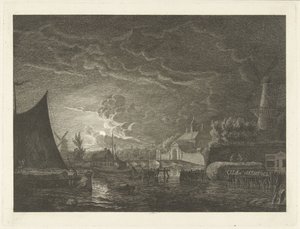 View of the Marepoort in Leiden