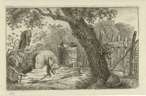 Landscape with Grindstone