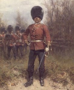 Portrait of an Officer of the Grenadier Guards