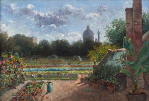 The Botanical Garden in Vienna by Hermine Lang Laris