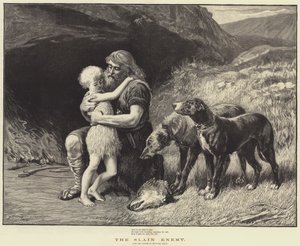 The Slain Enemy by Heywood (after) Hardy