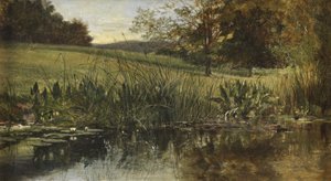 By the Riverbank by Heywood Hardy