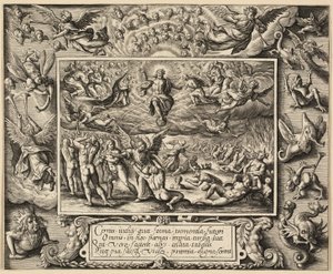 The Last Judgment by Hieronymous Wierix