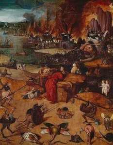 The Temptation of Saint Anthony by Hieronymus Bosch