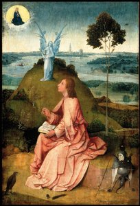 Saint John the Evangelist on Patmos by Hieronymus Bosch