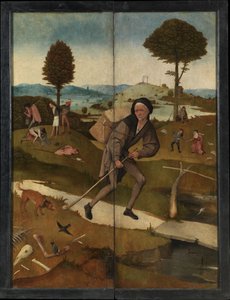 The Peddler (The Haywain Triptych, reverse)