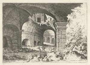 Eighth View of the Colosseum in Rome