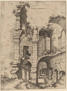 Fifth View of the Colosseum by Hieronymus Cock