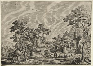 Landscape with a Chateau at the Right