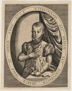 Sebastian, King of Portugal by Hieronymus Cock