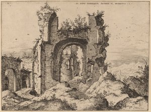View of the Baths of Caracalla