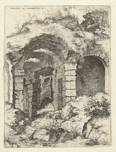 Sixth View of the Colosseum in Rome (Roman Ruins)