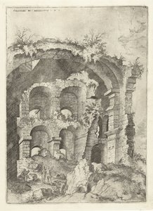 Seventh View of the Colosseum in Rome (series title: Roman Ruins)