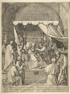 The Death of the Virgin by Hieronymus Hopfer