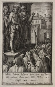 The Passion: Ecce Homo by Hieronymus Wierix