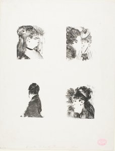 Four Heads of Women