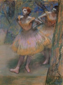 Two Dancers by Hilaire Germain Edgar Degas
