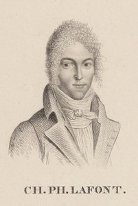 Portrait of the violinist and composer Charles Philippe Lafont by Hilaire Ledru