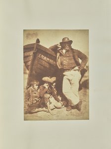 James Linton and Three Boys by Hill and Adamson