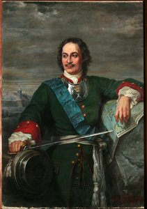Portrait of Peter the Great (After Hippolyte Delaroche) by Hippolyte Delaroche