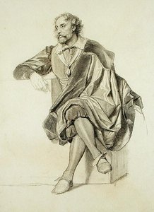Study for the Portrait of Peter Paul Rubens (1577-1640)