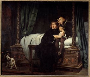 The Children of Edward (1483). Portrait of the children of Edward IV of England: Edward V (1470-1483), King Minor of England and Richard Duke of York