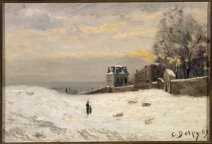 Snow at Montmartre