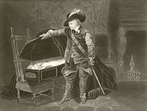 Cromwell Viewing the Dead Body of Charles I