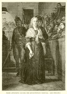 Marie Antoinette Leaving the Revolutionary Tribunal