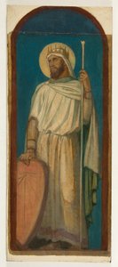 Hezekiah, King of Judah by Hippolyte Flandrin