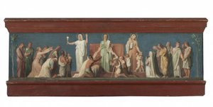 Sketch for the Church of Saint-Vincent-de-Paul: The Three Theological Virtues, ca. 1848