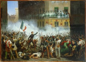 Battle in the Rue De Rohan