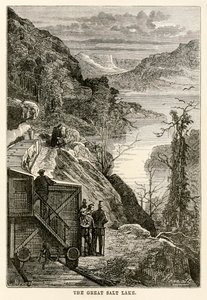 The Great Salt Lake, from Around the World in Eighty Days by Jules Verne
