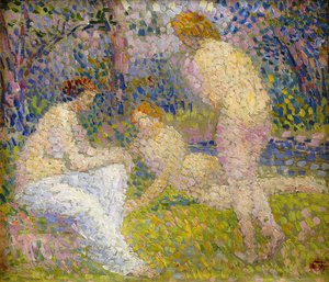 Bathers by Hippolyte Petitjean