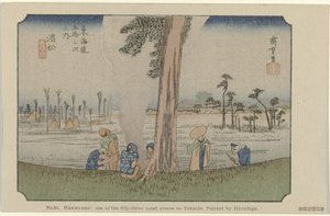 Hamamatsu (No. 30. Hawawatsu: one of the fifty-three noted places on Tokaido, painted by Hiroshige)