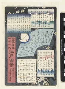 Table of Contents of the Series Hundred Views of Edo