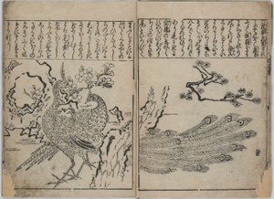 A Collection of Flowers and Birds by Hishikawa Moronobu